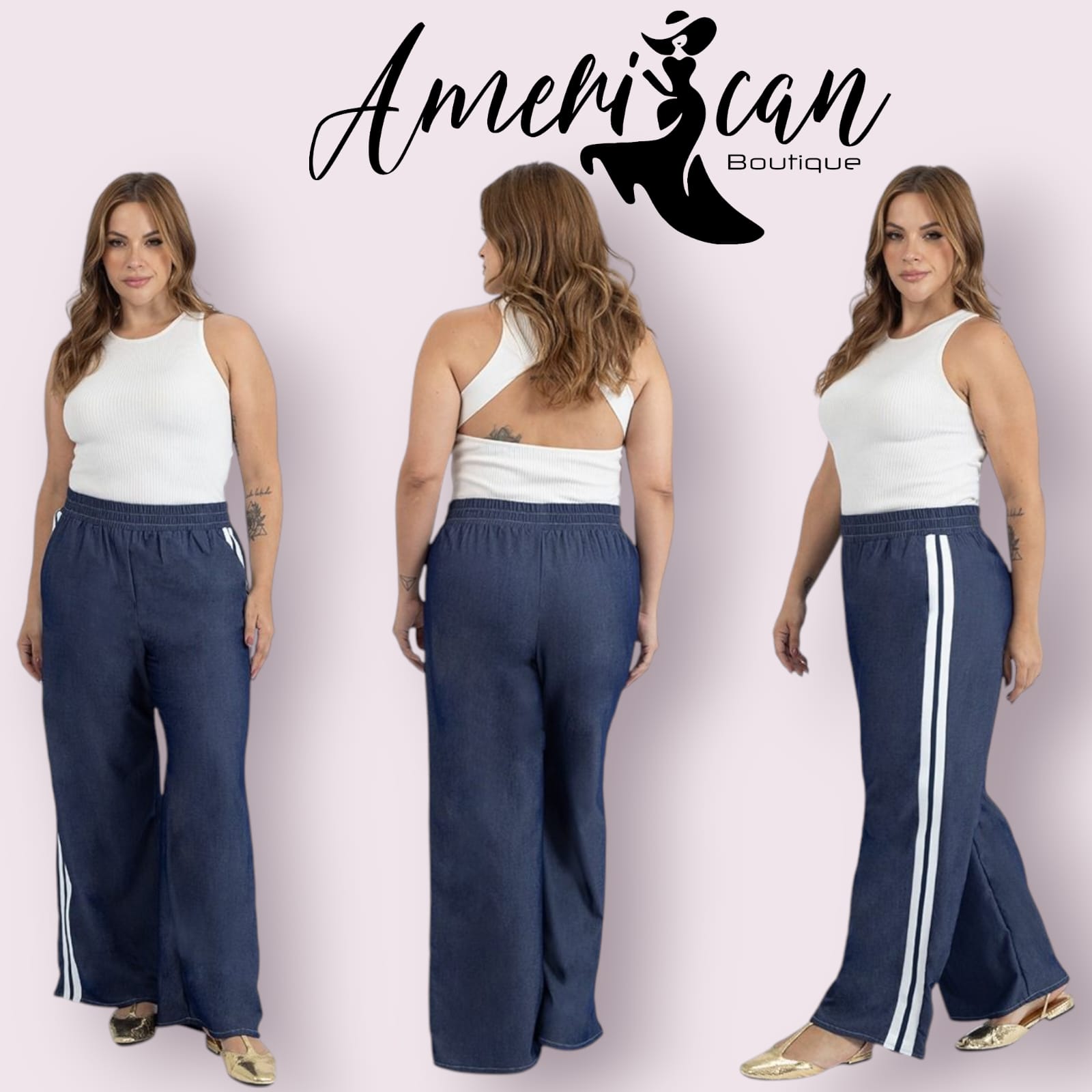 pantalon tela raya